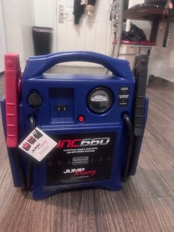 DeWalt Cord/ Cordless Air inflator and a jump start battery pack