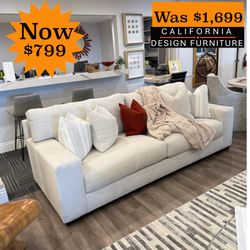 Washable Fabric Sofa With Pillows Ashley Signature New In Box 