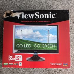 Viewsonic LED 22" monitor 