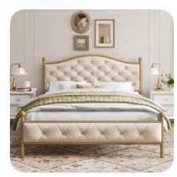 Free - Queen bed frame - like new