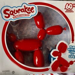 Squeakee the Balloon Dog - Makes Sound, Deflates, and Does Tricks!