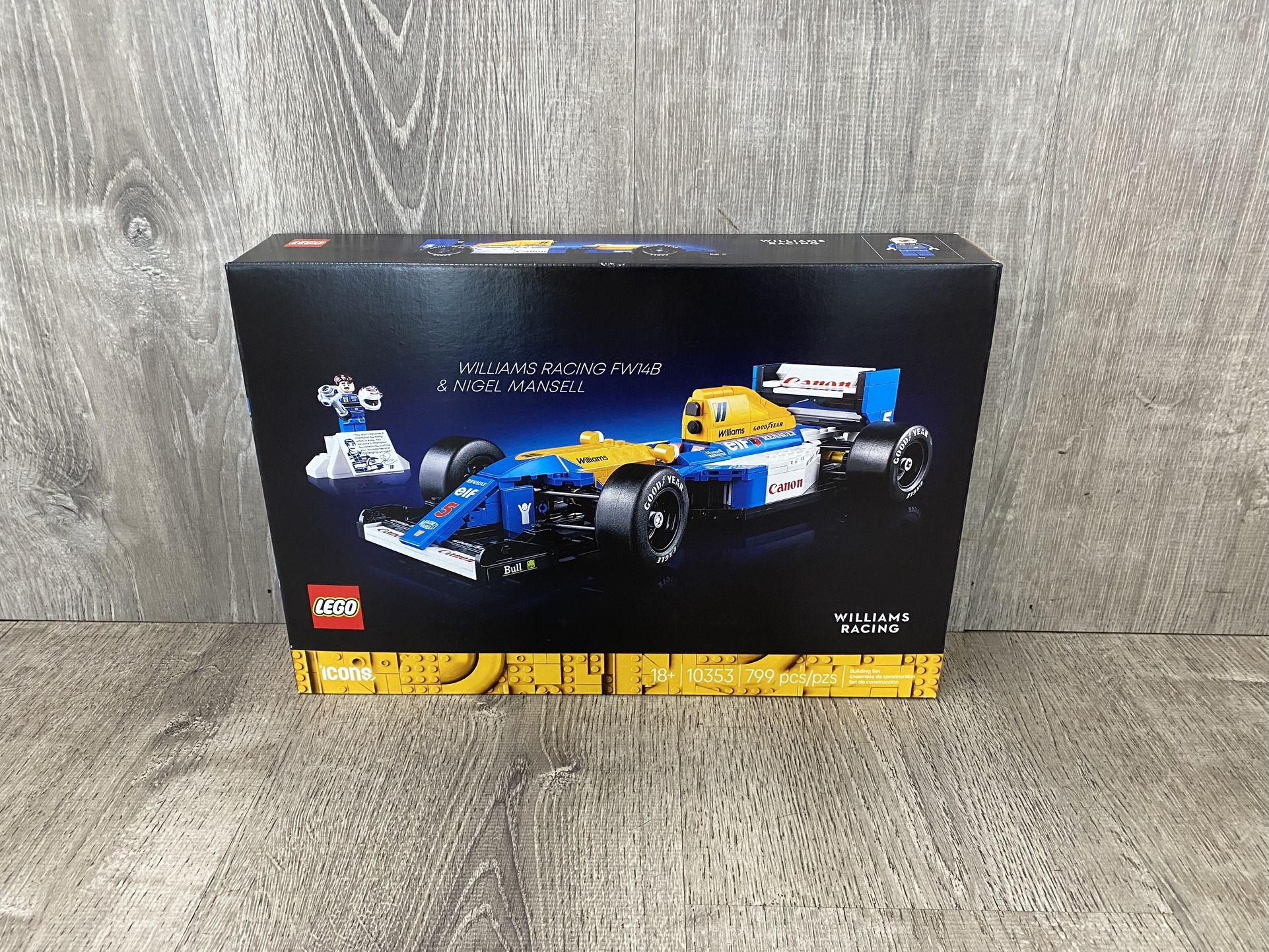 Lego Icons 10353 Williams Racing FW14B & Nigel Mansell