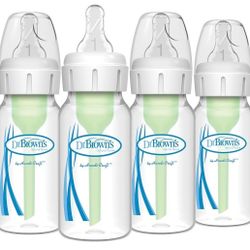 Dr. Brown's Anti-Colic Baby Bottles, 4 Pack