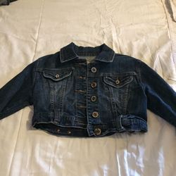 Short jean jacket