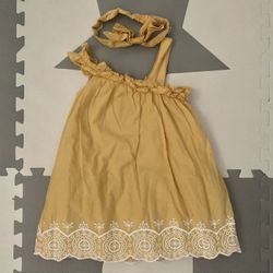 Yellow Toddler Girl Dress