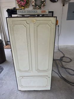 Vintage Soda Refrigerator from the 1950's