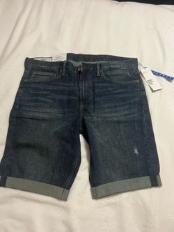 H&M Slim fit Denim Shorts Stretch Brand New With Tags 34