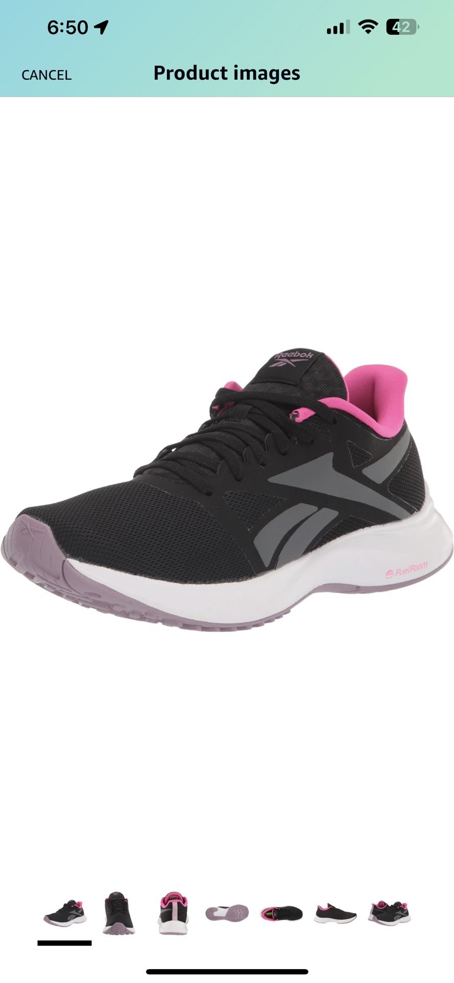 NEW Reebok Women's Sneaker (model Runner 5.0)  Size 7 1/2