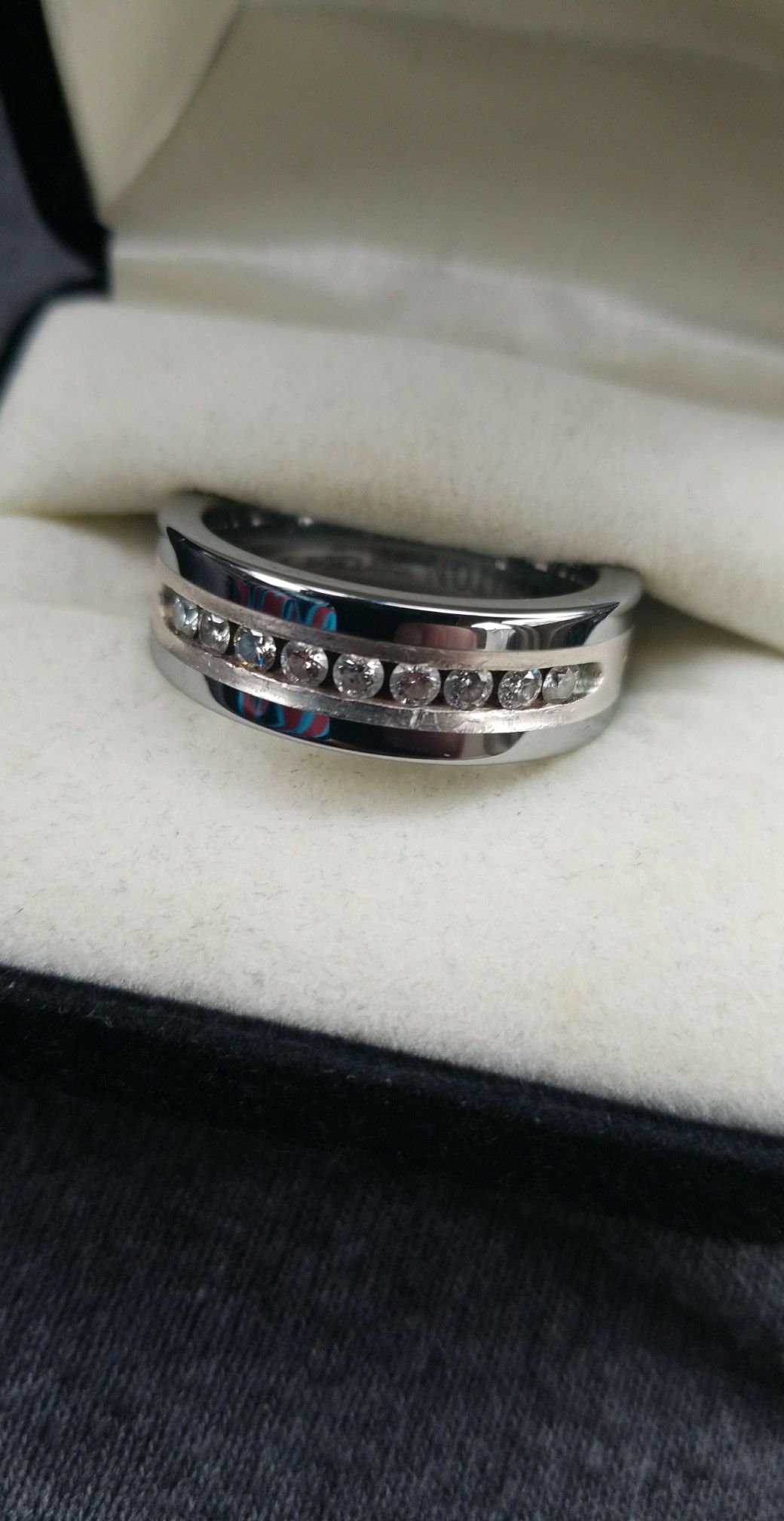 Wedding band 1ct Triton