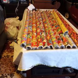 Christmas Wrapping Rolls By Disney.  