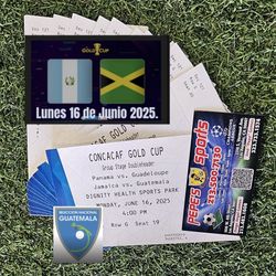Guatemala Vs Jamaica, Vendemos Boletos. 