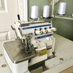 Industrial 4 Thread Serger With Table And motor 