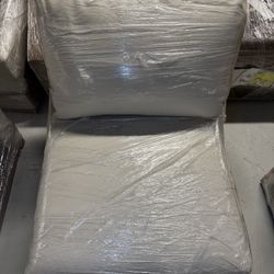 Macy’s Armless Chair – Modular Sectional Piece (Florida Coconut)