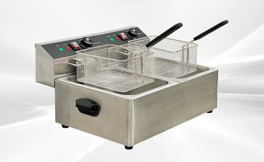 NSF 12L Electric Countertop Deep Fryer ET-ZL2-6L