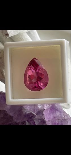 Approx 16.0CT PS TRTD PK Topaz Stone