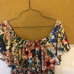 Medium Flower Print Dress