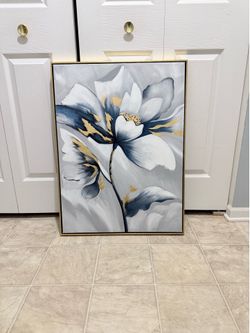 Beautiful 32 by 24 inch wall art. (MUST SELL TODAY)