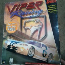 Computer Racing Game Dodge Viper
