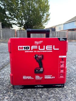 NEW Milwaukee M18 FUEL 3/8” Compact Impact Wrench Kit – 2 Batteries (2854-22R)