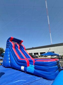 inflatable waterslide