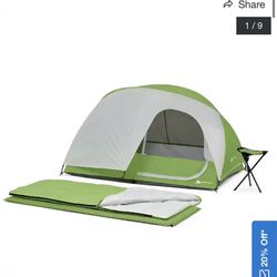 2 PEOPLE  4pcs Camping TENT SET  $50