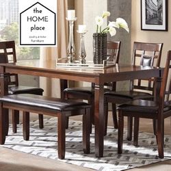 New Arrival!!! Brand New Set Table With  4 Chairs And Bench, In Stock NOW!!!