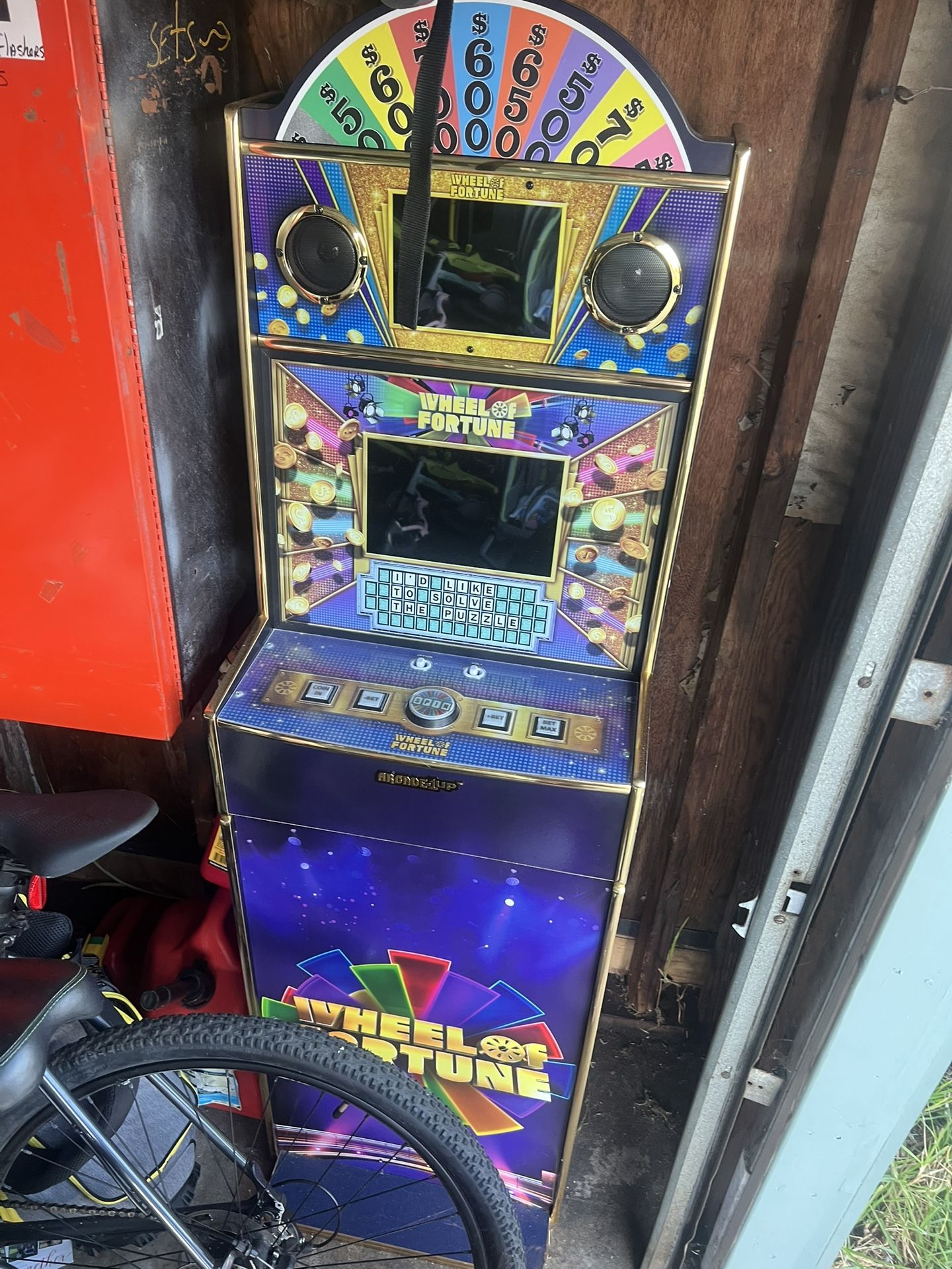 Wheel Of Fortune Arcade Game 