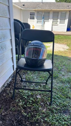 LS2 Full-Face Motorcycle Helmet Black size Medium or Size Small