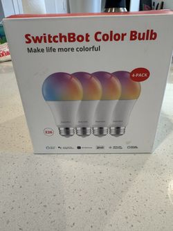 SwitchBot Color Bulb 4-Pack
