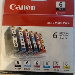 Canon BCI-6 Multipack Ink Tanks