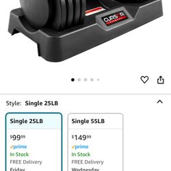 Adjustable Dumbbells 25lbs