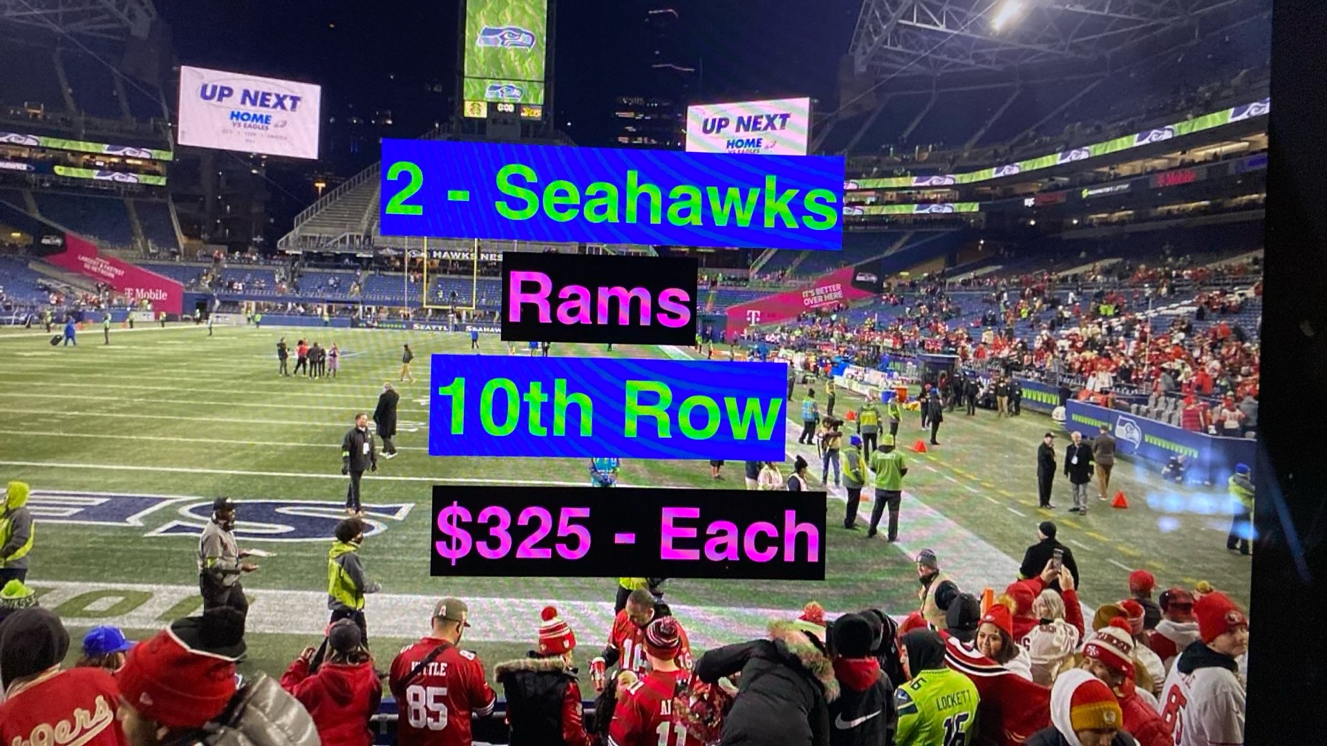 Seahawks Rams Tickets