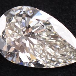 4.22 Carat Pear Cut VS1 Diamond