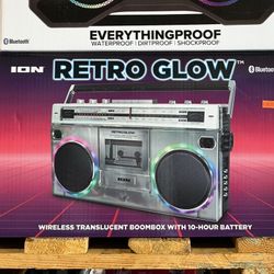 ION Retro Glow Bluetooth Speaker Brand New In Box