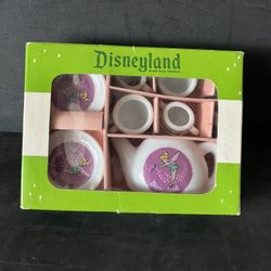Vintage 1970 Disney’s Tinker Bell Miniature Porcelain Tea Set