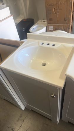 18 in vanity bathroom in gray $89