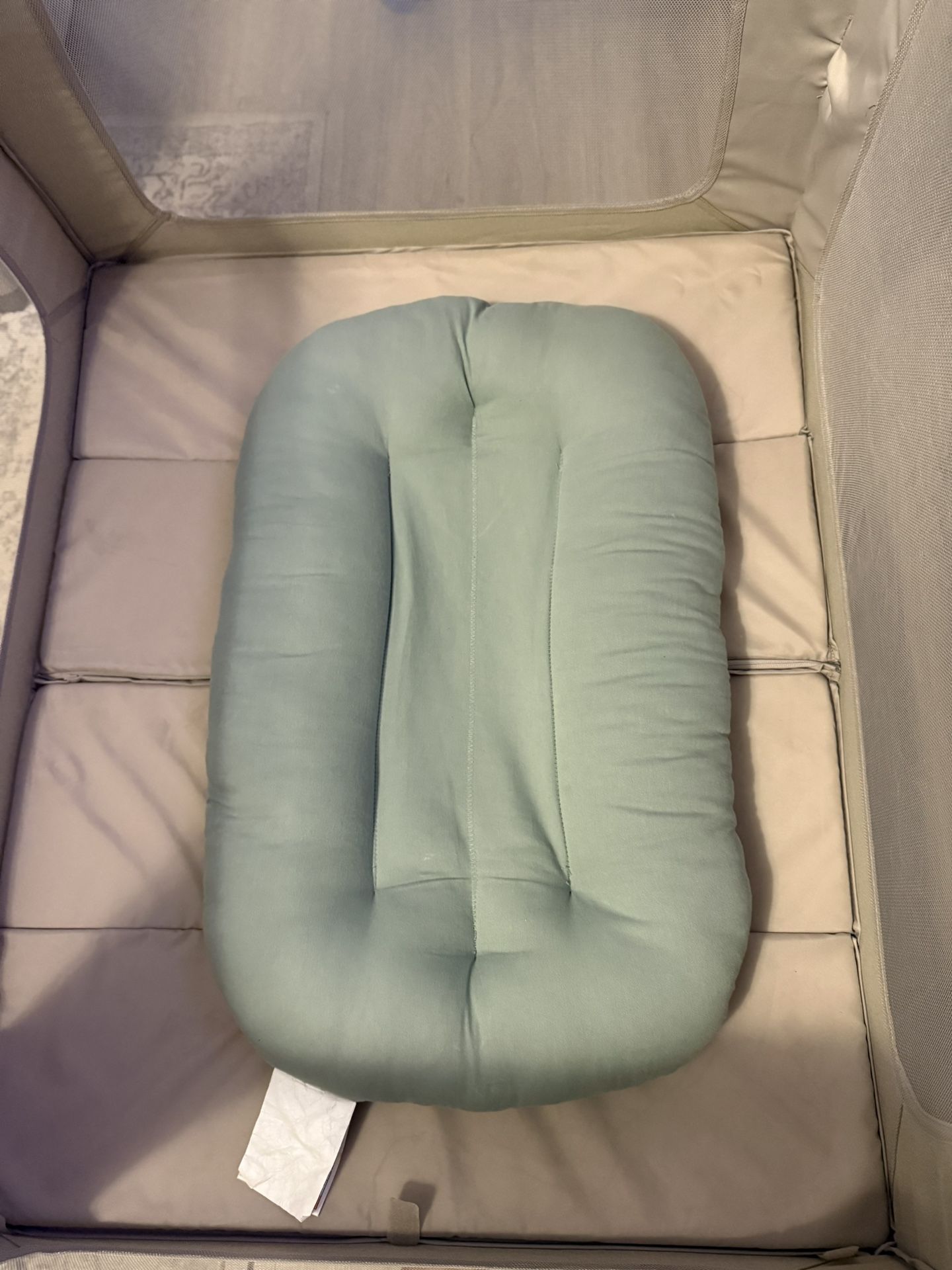 Snuggle Me Organic Infant Lounger| Infant Pillow