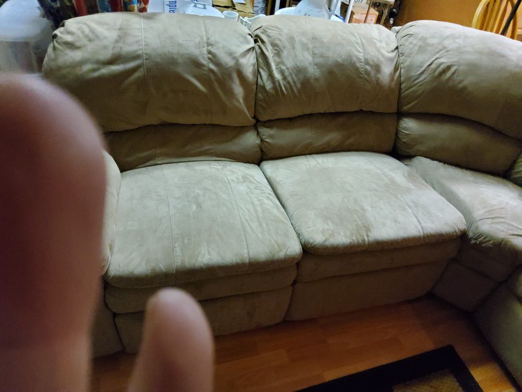 Couch/with Recliner
