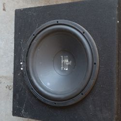 12" Subwoofer With Box