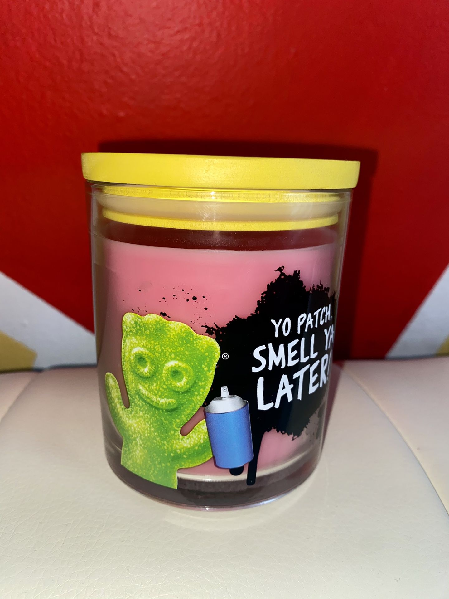 Sour Patch Kids scented candle