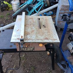 Portable Wet Cutting Tile Saw