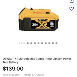 Dewalt Battery 