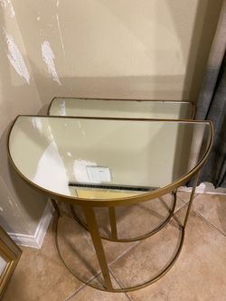 William Sonoma Mirror Nesting Tables