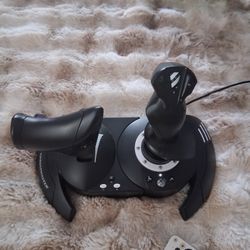 Thrustmaster Thruster And Joystick Flight Simulator 