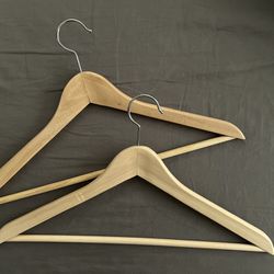 Wooden Hangers (Qty 45)