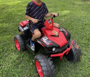 Electric Monster Truck For 3-10 Years Old Kids