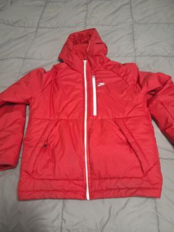 Nike Red Legacy Therma Fit Jacket