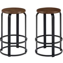 New Set of 2 Counter Height Stools 