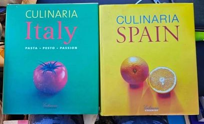 Culinaria Italy & Spain Cookbooks – New – $20 each or Both for $35