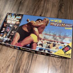 WWF Wrestlemania Board Game Vintage 1988